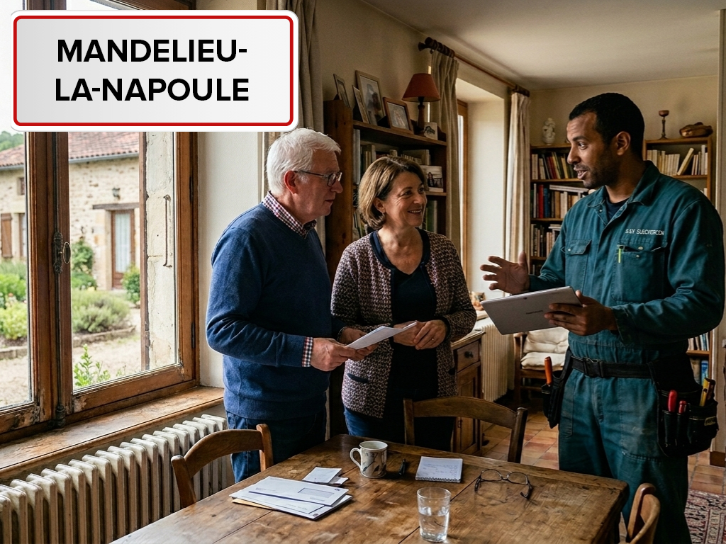 Installation de pompe à chaleur à Mandelieu-la-Napoule (06210) dans les Alpes-Maritimes