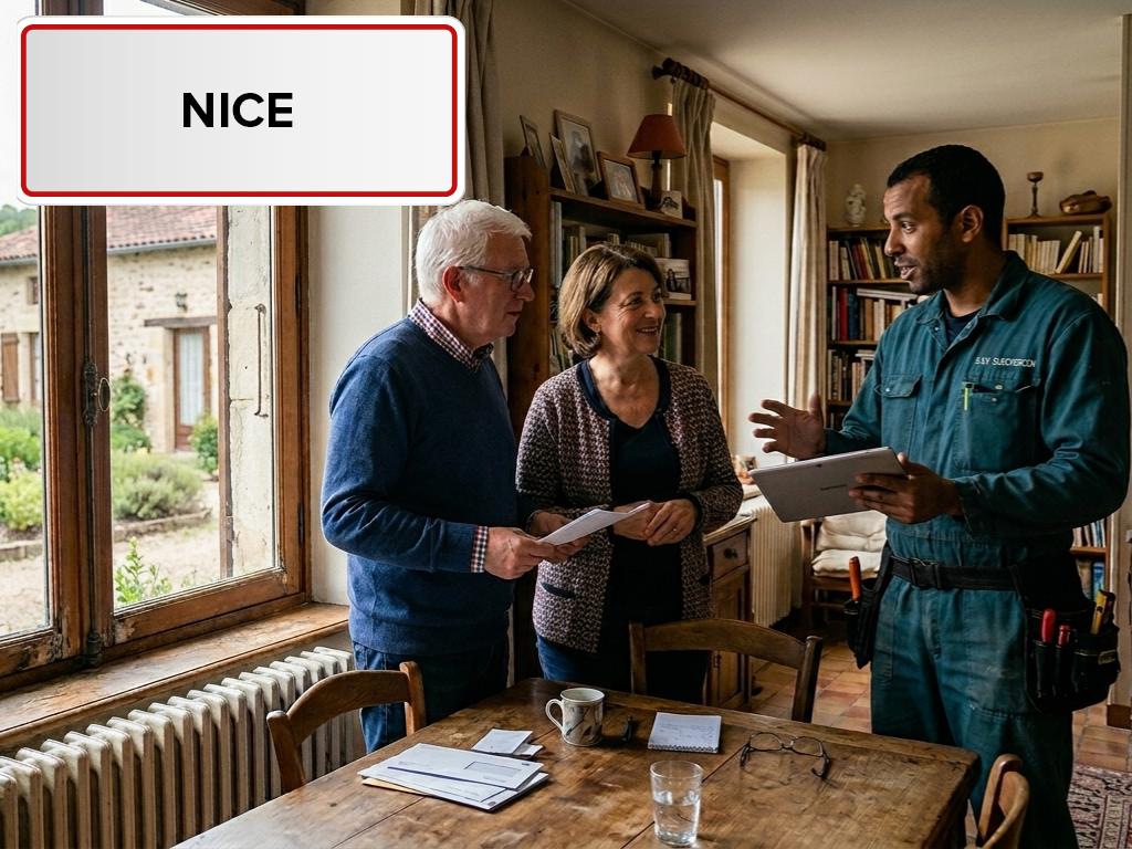 Installation de pompe à chaleur à Nice (06000) dans les Alpes-Maritimes